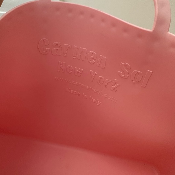 Carmen Sol New York Pink Tote - Picture 3 of 4